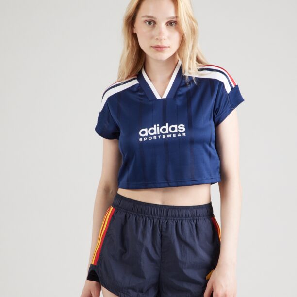 ADIDAS SPORTSWEAR Tricou funcțional 'Tiro'  albastru / portocaliu / roșu / alb