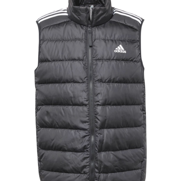 ADIDAS SPORTSWEAR Vestă sport 'Essentials'  negru / alb