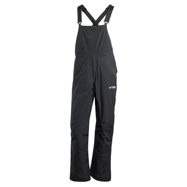 ADIDAS TERREX Pantaloni outdoor 'Xperior 2L Insulated Bib'  negru / alb