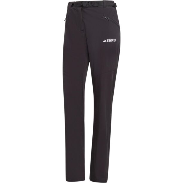 ADIDAS TERREX Pantaloni outdoor 'Xperior'  negru / alb murdar