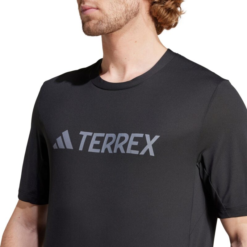 Preţ ADIDAS TERREX Tricou funcțional  gri închis / negru