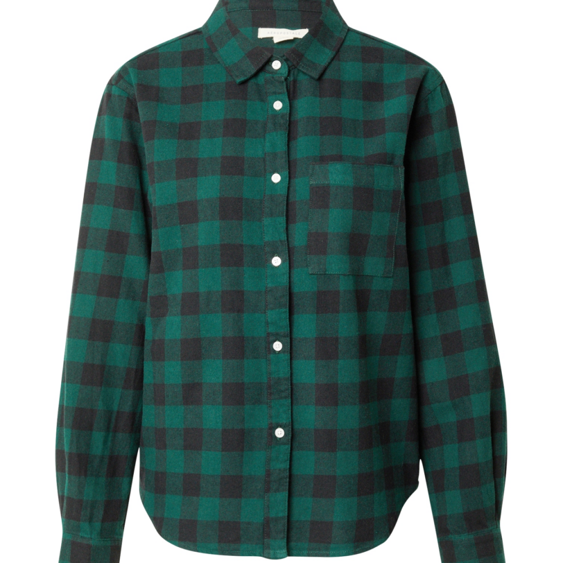 AÉROPOSTALE Bluză  verde / negru