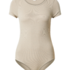 AÉROPOSTALE Tricou body  bej