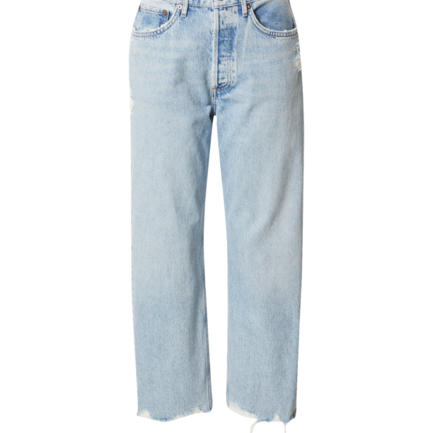 AGOLDE Jeans '90s Crop'  albastru denim