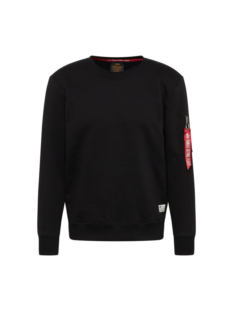 ALPHA INDUSTRIES Bluză de molton 'Dragon'  lila / roșu / negru / alb