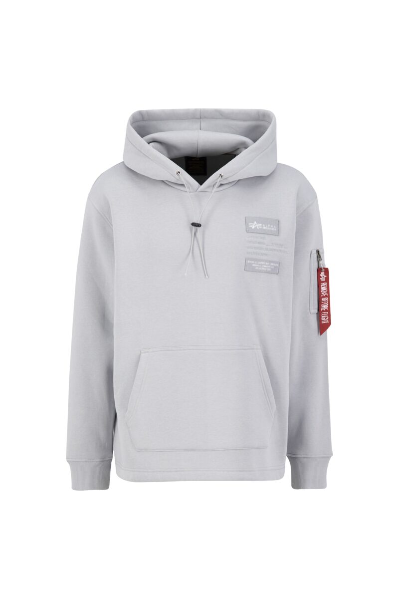 ALPHA INDUSTRIES Bluză de molton  gri