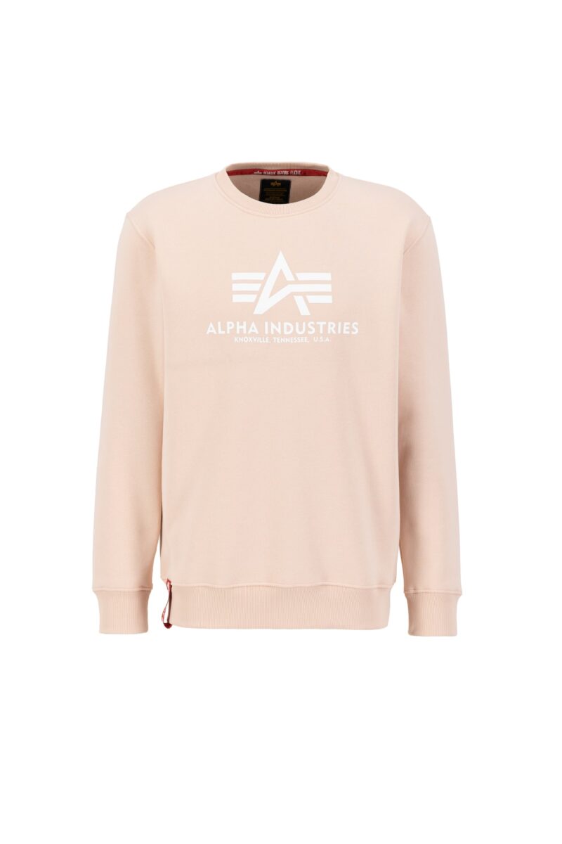 ALPHA INDUSTRIES Bluză de molton  portocaliu piersică