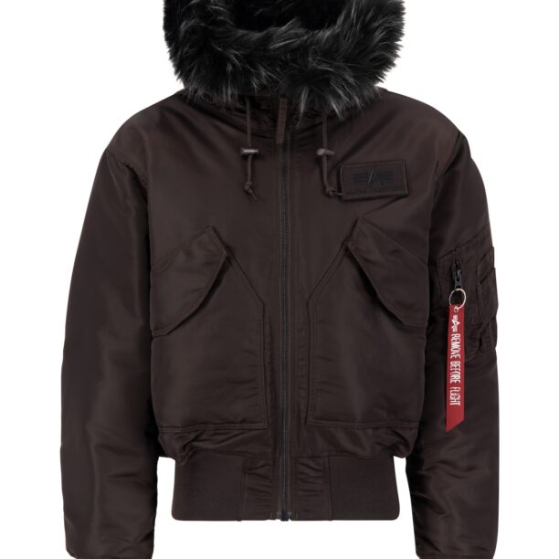 ALPHA INDUSTRIES Geacă de iarnă '45P'  maro închis