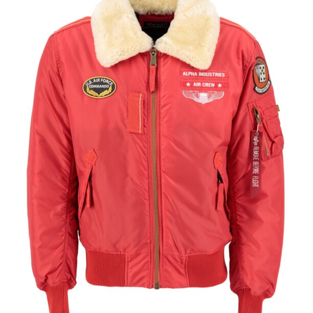 ALPHA INDUSTRIES Geacă de iarnă 'Injector III Air Force'  mai multe culori / roșu