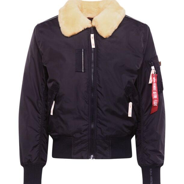 ALPHA INDUSTRIES Geacă de iarnă 'Injector III'  bej / roșu / negru / alb