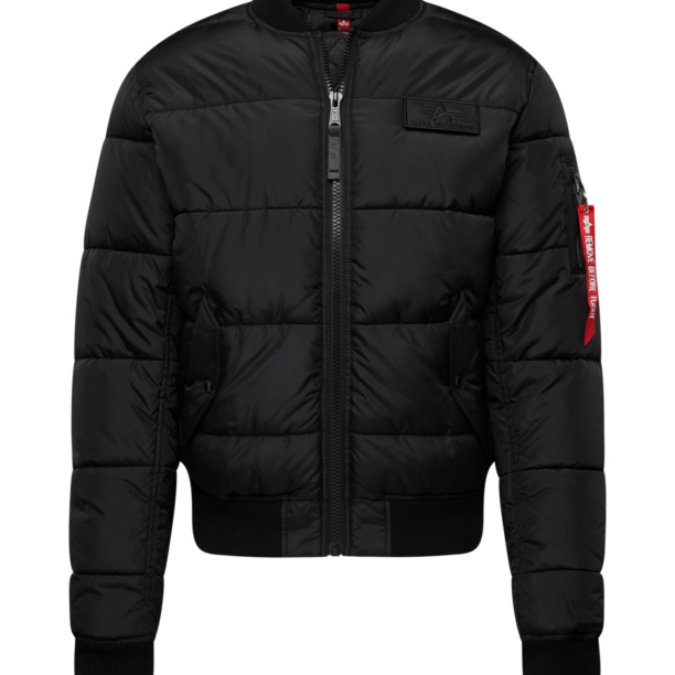 ALPHA INDUSTRIES Geacă de iarnă 'MA-1'  negru