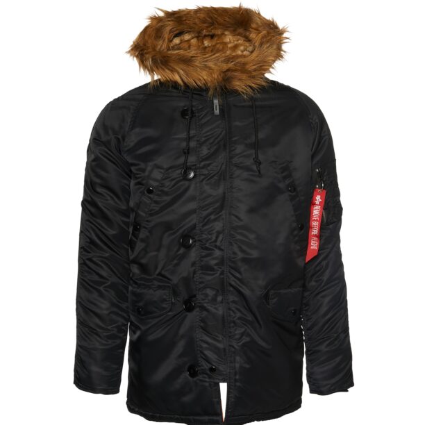 ALPHA INDUSTRIES Geacă de iarnă 'N3B VF 59'  negru