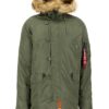 ALPHA INDUSTRIES Geacă de iarnă 'N3B VF 59'  oliv