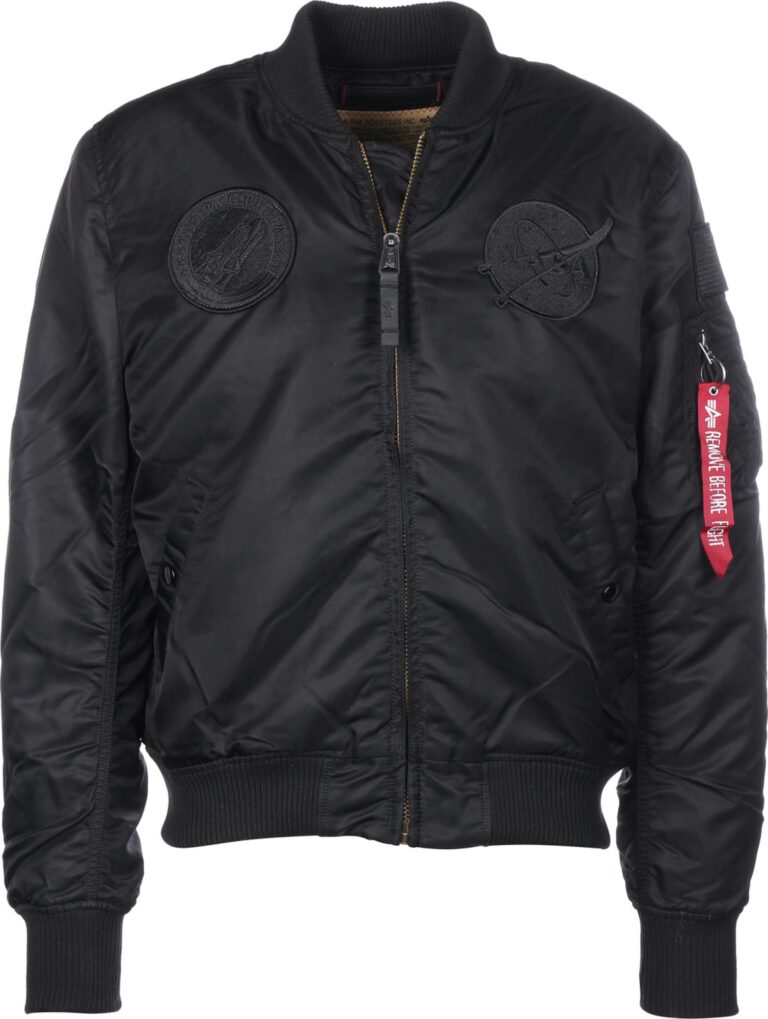 ALPHA INDUSTRIES Geacă de primăvară-toamnă 'Nasa'  negru