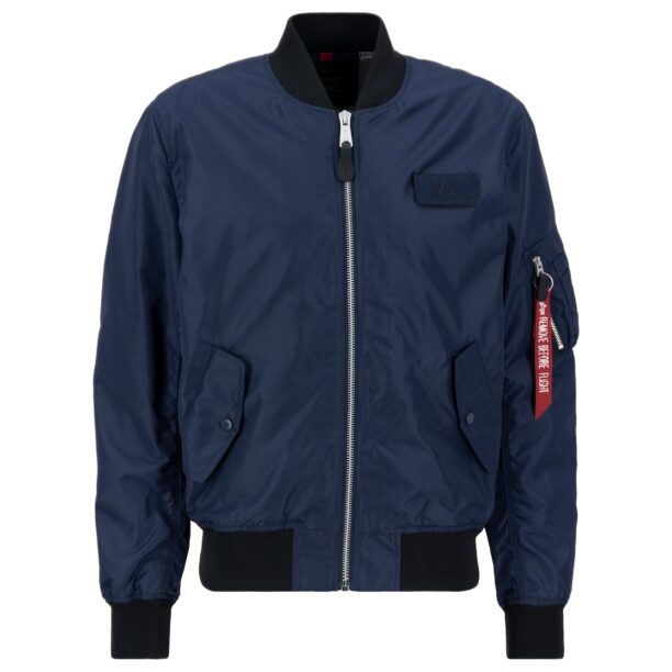 ALPHA INDUSTRIES Geacă de primăvară-toamnă  bleumarin / negru