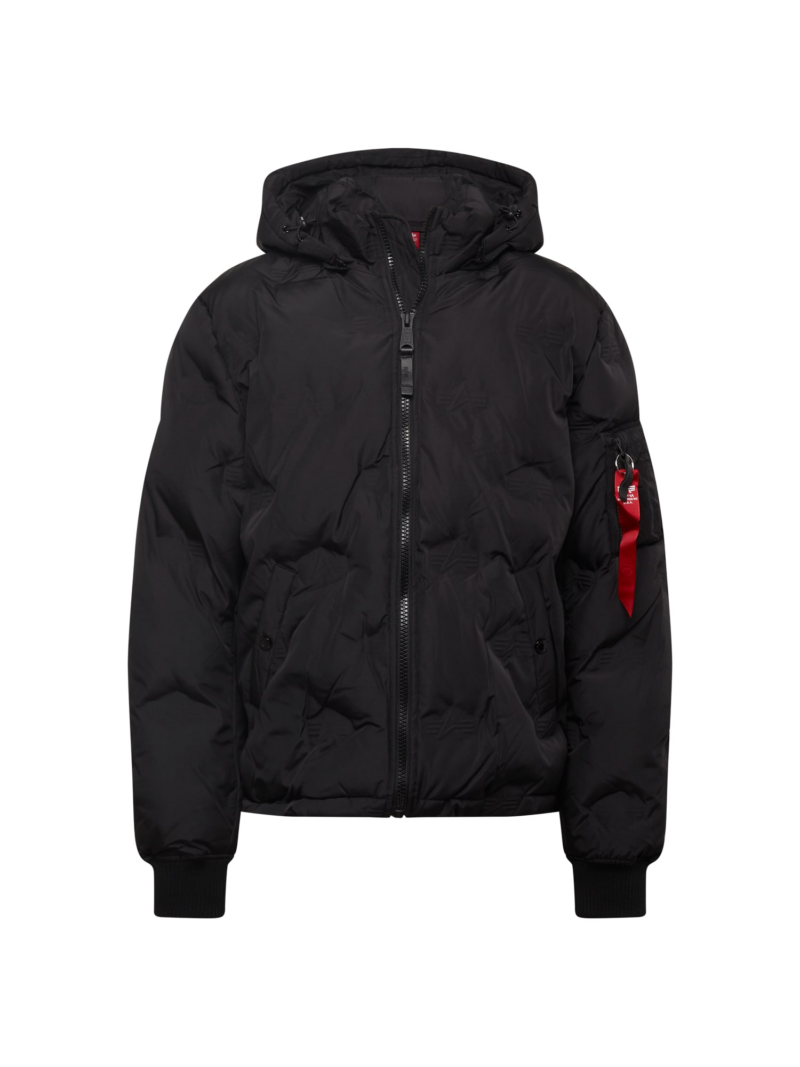 ALPHA INDUSTRIES Geacă de primăvară-toamnă  portocaliu / roșu / negru / alb