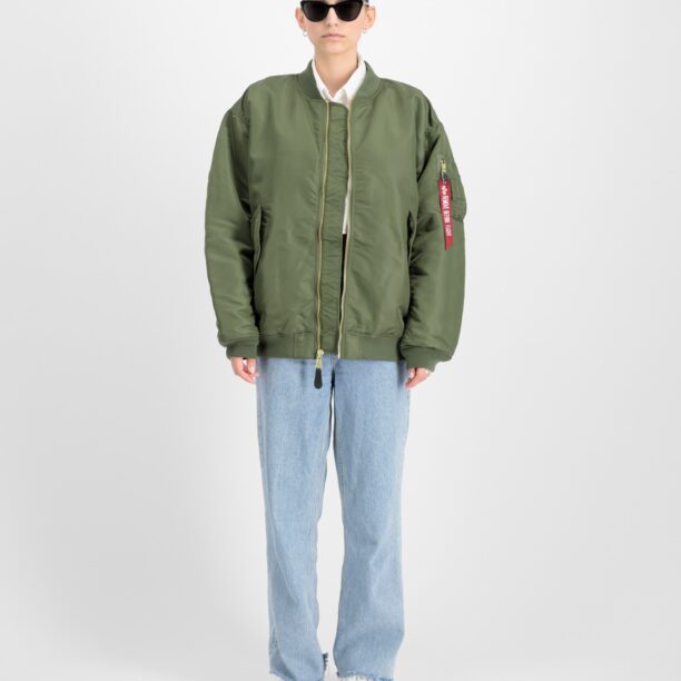 ALPHA INDUSTRIES Geacă de primăvară-toamnă  verde