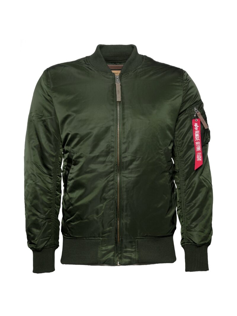 ALPHA INDUSTRIES Geacă de primăvară-toamnă  verde închis