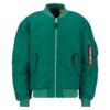 ALPHA INDUSTRIES Geacă de primăvară-toamnă  verde / roșu