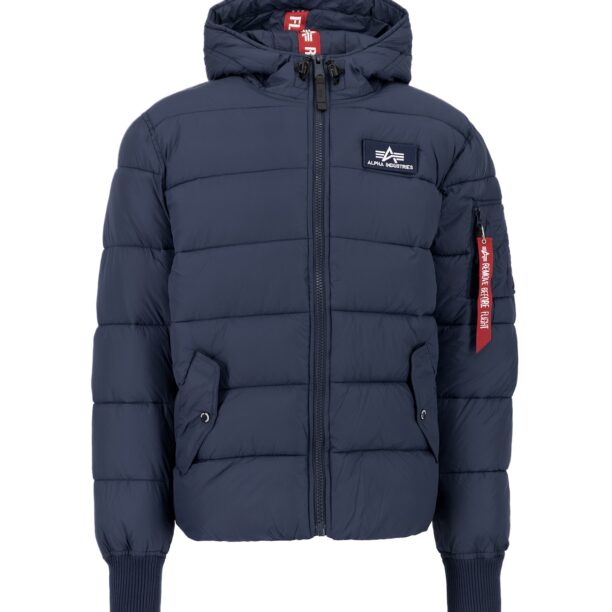 ALPHA INDUSTRIES Geacă funcțională  bleumarin / roșu / alb