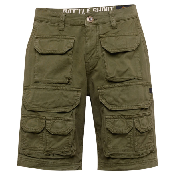 ALPHA INDUSTRIES Pantaloni 'Battle'  oliv