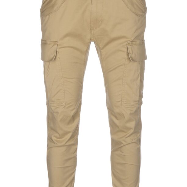 ALPHA INDUSTRIES Pantaloni cu buzunare 'Airman'  bej