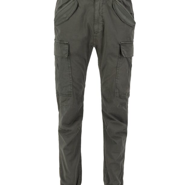 ALPHA INDUSTRIES Pantaloni cu buzunare 'Airman'  gri metalic