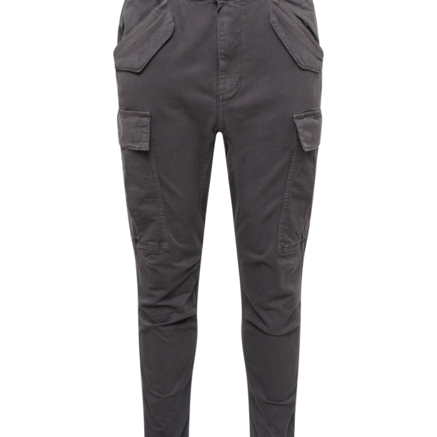 ALPHA INDUSTRIES Pantaloni cu buzunare 'Airman'  gri metalic