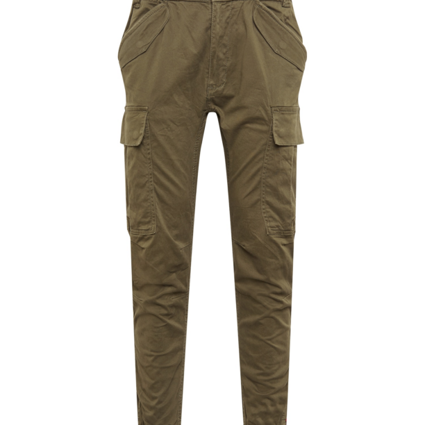 ALPHA INDUSTRIES Pantaloni cu buzunare 'Airman'  oliv