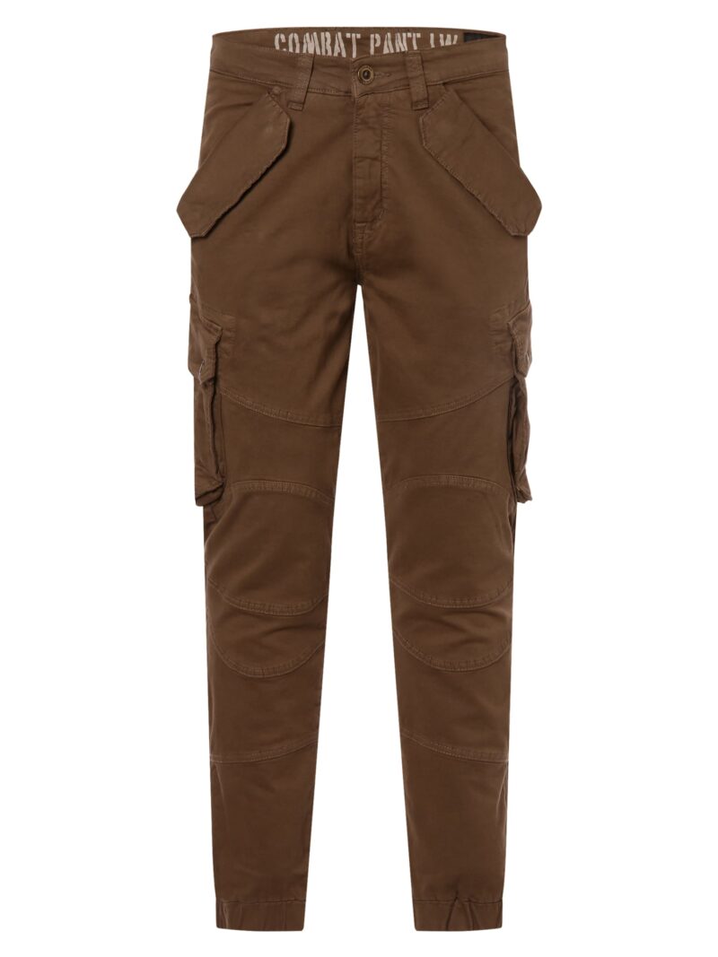 ALPHA INDUSTRIES Pantaloni cu buzunare 'Combat'  maro caramel