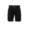 ALPHA INDUSTRIES Pantaloni cu buzunare 'Combat'  negru / alb