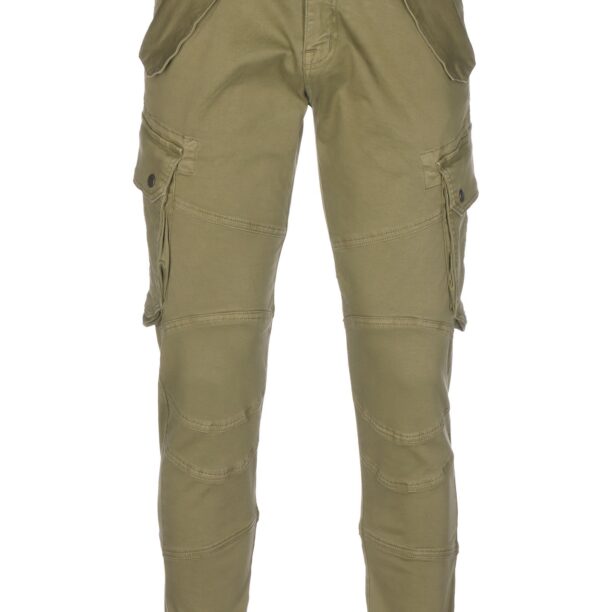 ALPHA INDUSTRIES Pantaloni cu buzunare 'Combat'  oliv