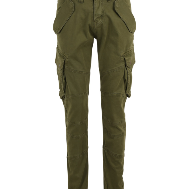 ALPHA INDUSTRIES Pantaloni cu buzunare 'Combat'  oliv