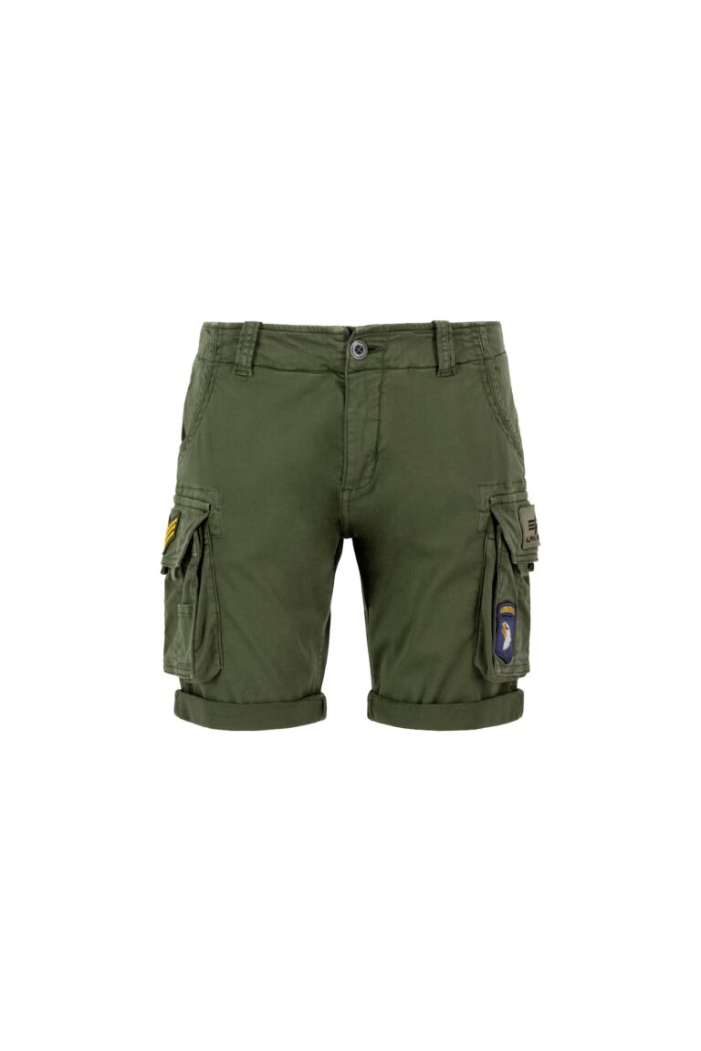 ALPHA INDUSTRIES Pantaloni cu buzunare  albastru închis / galben / kaki