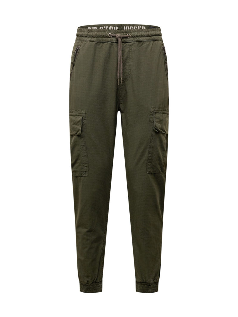 ALPHA INDUSTRIES Pantaloni cu buzunare  gri închis