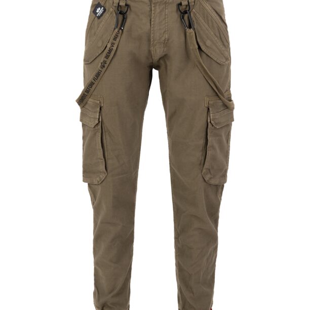 ALPHA INDUSTRIES Pantaloni cu buzunare  kaki