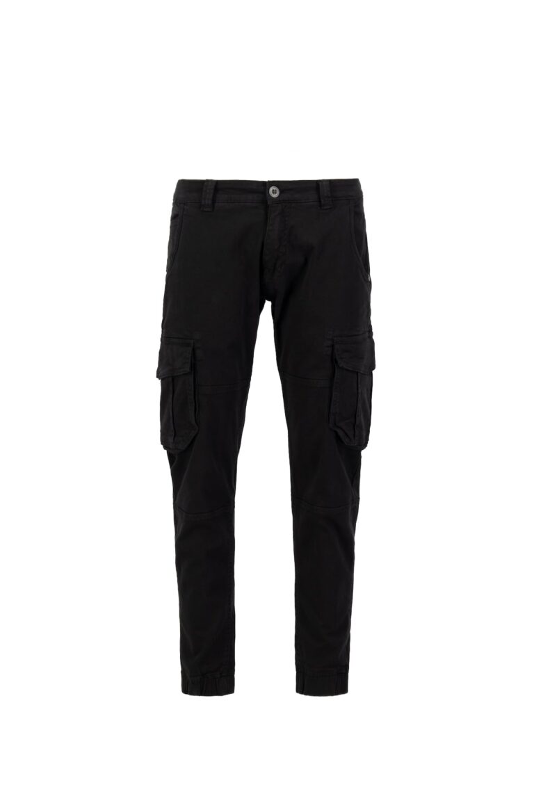 ALPHA INDUSTRIES Pantaloni cu buzunare  negru