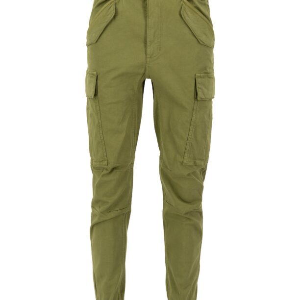 ALPHA INDUSTRIES Pantaloni cu buzunare  oliv