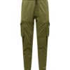 ALPHA INDUSTRIES Pantaloni cu buzunare  verde închis