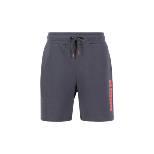 ALPHA INDUSTRIES Pantaloni  gri grafit / portocaliu