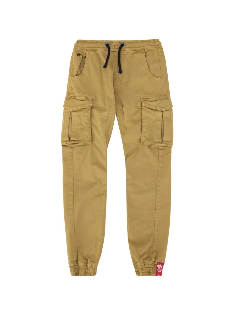 ALPHA INDUSTRIES Pantaloni  kaki / roșu / negru / alb