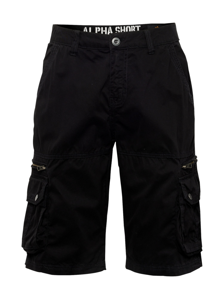 ALPHA INDUSTRIES Pantaloni  negru