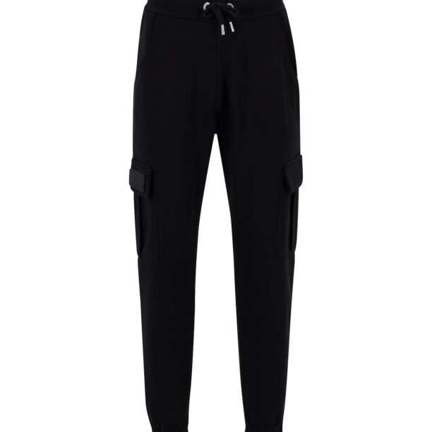 ALPHA INDUSTRIES Pantaloni  negru