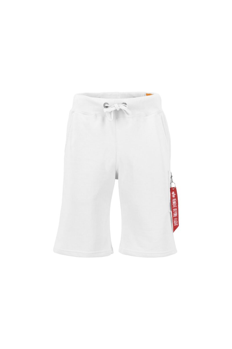 ALPHA INDUSTRIES Pantaloni  sângeriu / alb