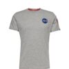 ALPHA INDUSTRIES Tricou 'Space Shuttle'  albastru / galben / gri amestecat / negru / alb