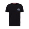 ALPHA INDUSTRIES Tricou 'Space Shuttle'  negru