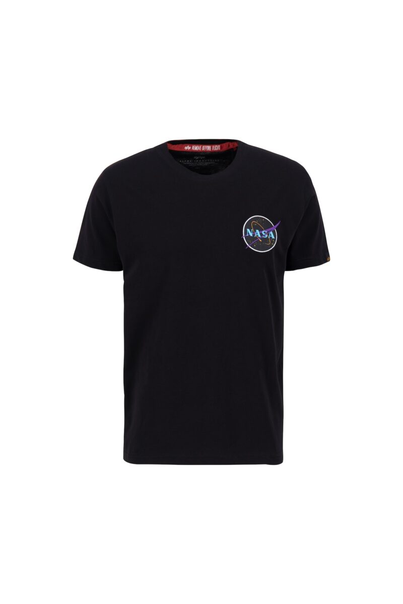 ALPHA INDUSTRIES Tricou 'Space Shuttle'  negru