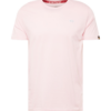 ALPHA INDUSTRIES Tricou  gri / roz pastel