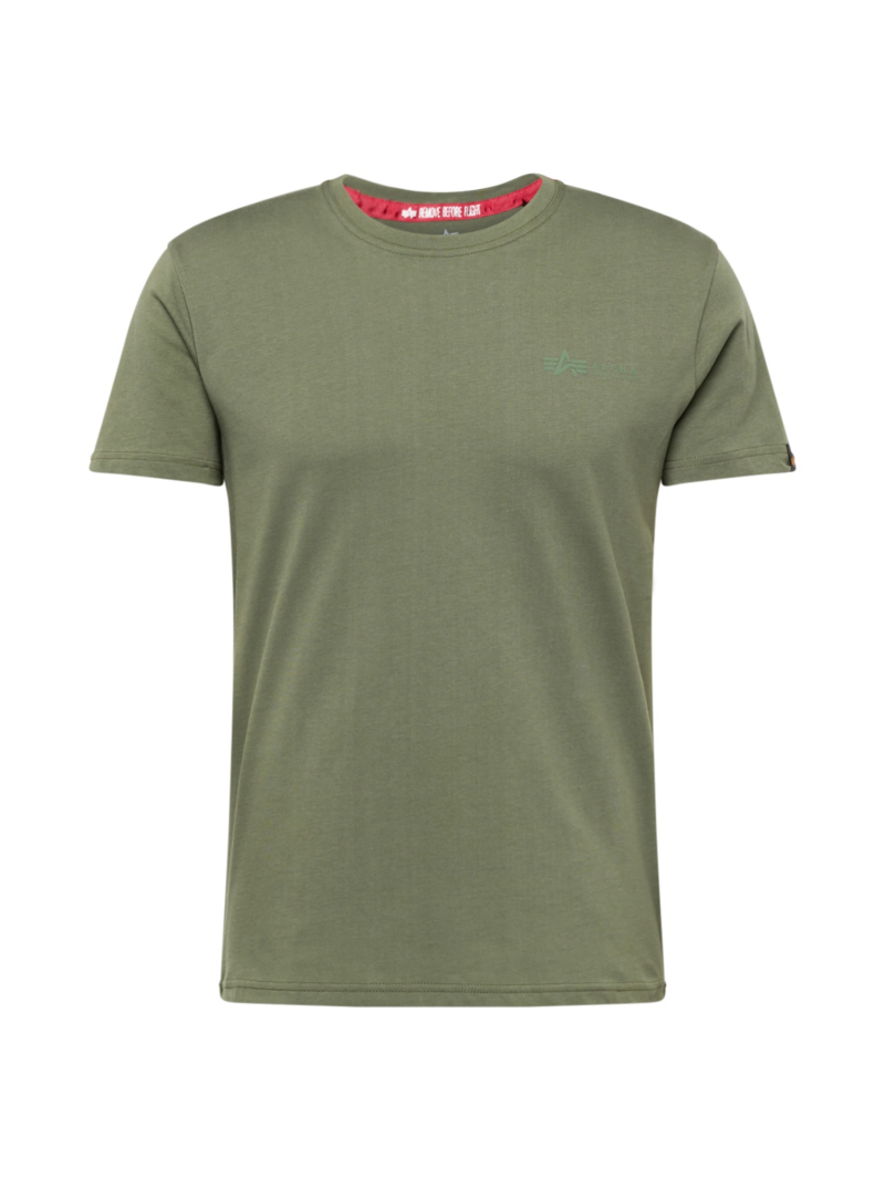 ALPHA INDUSTRIES Tricou  verde / kaki