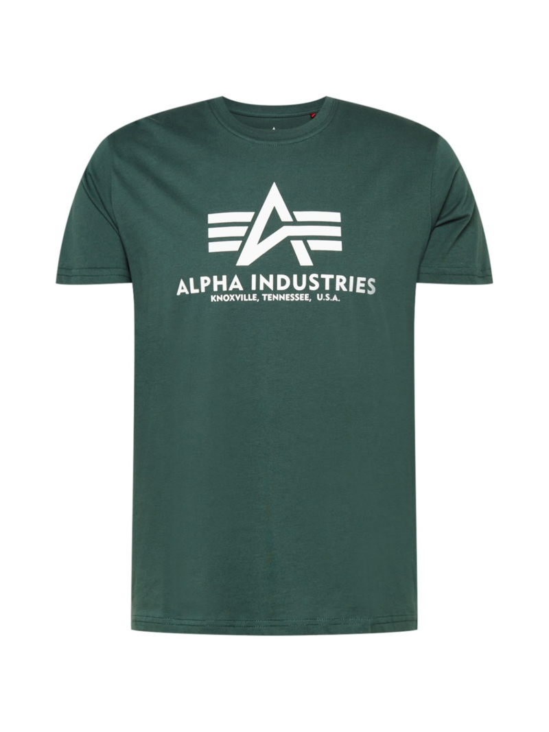 ALPHA INDUSTRIES Tricou  verde pin